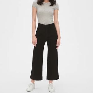 GAP wide leg crop pant sz 12